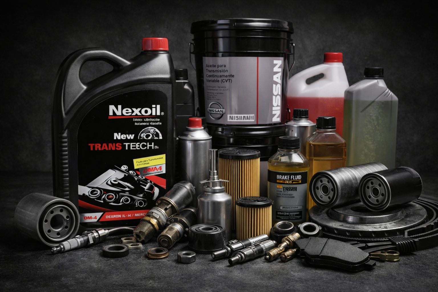 Componentes y consumibles automotrices